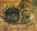 Naturaleza muerta con dos girasoles 2 Vincent van Gogh